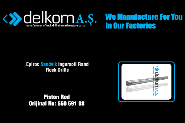 Vástago Rock Drill Spare Parts