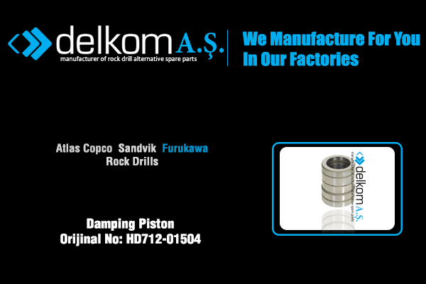 Piston amortisseur