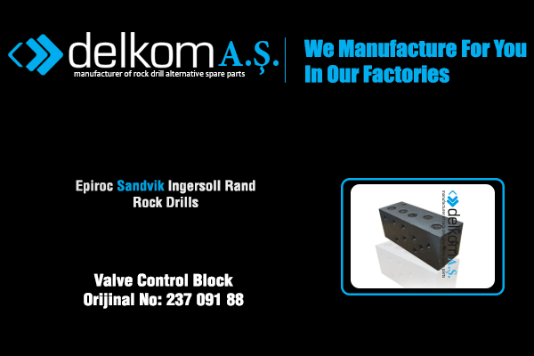 Bloc de commande de valve