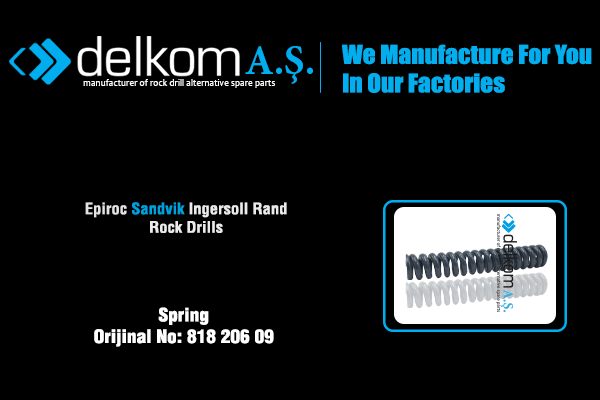 Ressort Rock Drill Spare Parts