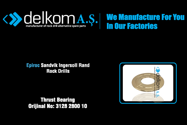 Palier Rock Drill Spare Parts