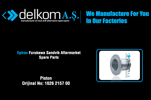 Поршень Rock Drill Spare Parts