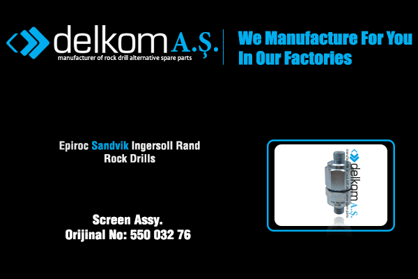 Фильтр Сетчатый в Сборе Rock Drill Spare Parts
