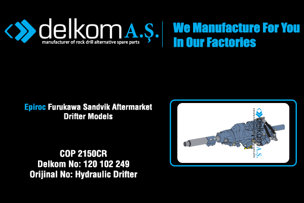 COP 2150CR Rock Drill Spare Parts