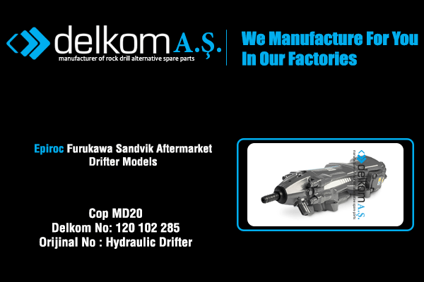 COP MD20 Rock Drill Spare Parts