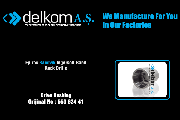 Damping Piston Rock Drill Spare Parts