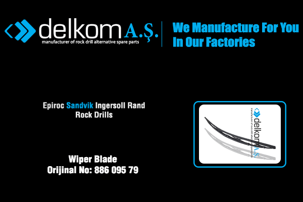 Silecek Fırçası Rock Drill Spare Parts