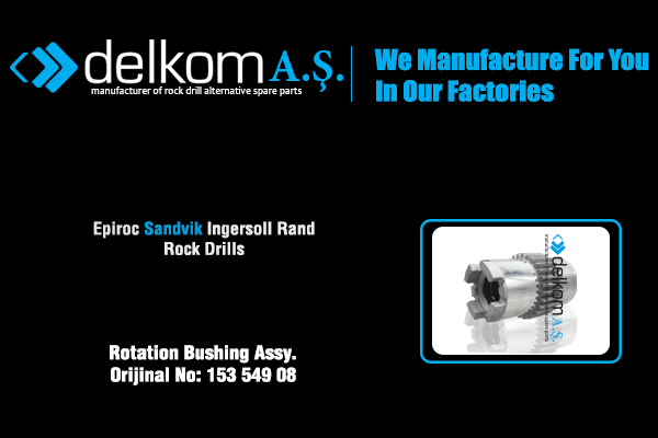 Rotasyon Dişlisi Komple Rock Drill Spare Parts