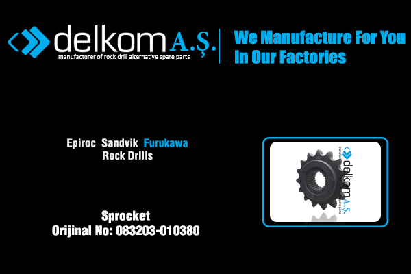 Baskı Redüktör Zincir Dişlisi