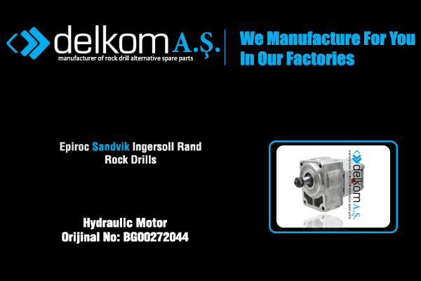 Soğutucu Fan Motoru Rock Drill Spare Parts