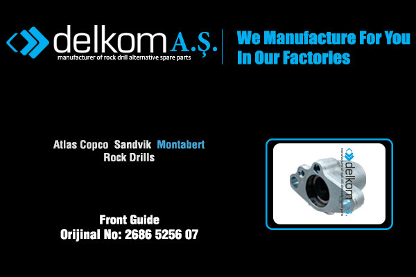 Ön Başlık Rock Drill Spare Parts