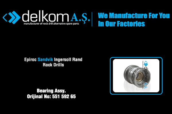 Piston Keçe Yatağı Arka Komple Rock Drill Spare Parts