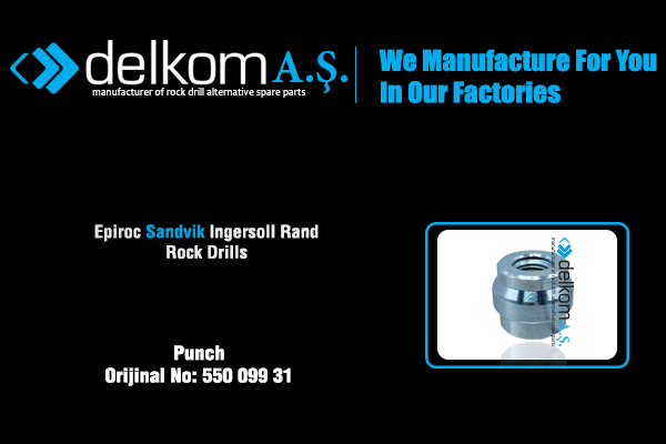 Tabanca Özel Aparatı Rock Drill Spare Parts