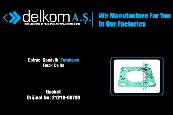 Yağ Kesici Bağlantı Contası Rock Drill Spare Parts