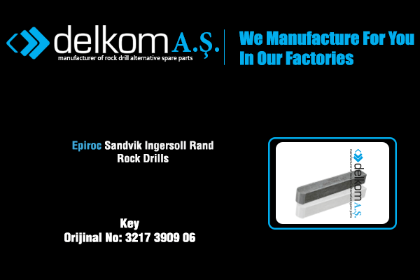 Şaft Kaması Rock Drill Spare Parts