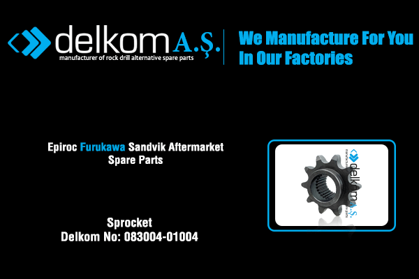 Baskı Redüktör Zincir Dişlisi Rock Drill Spare Parts