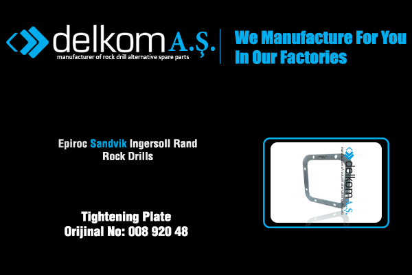 Teleskobik Tozluk Flanşı Rock Drill Spare Parts