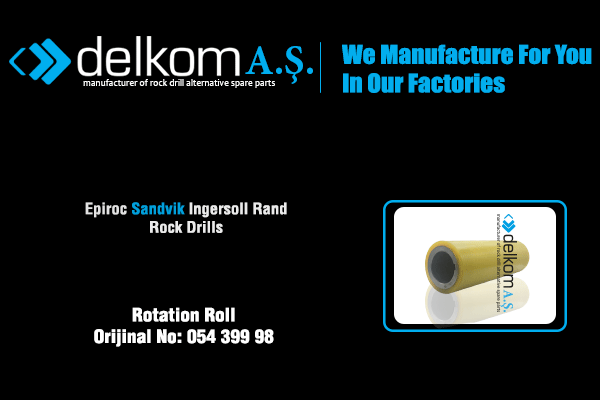 Robot Makarası Rock Drill Spare Parts