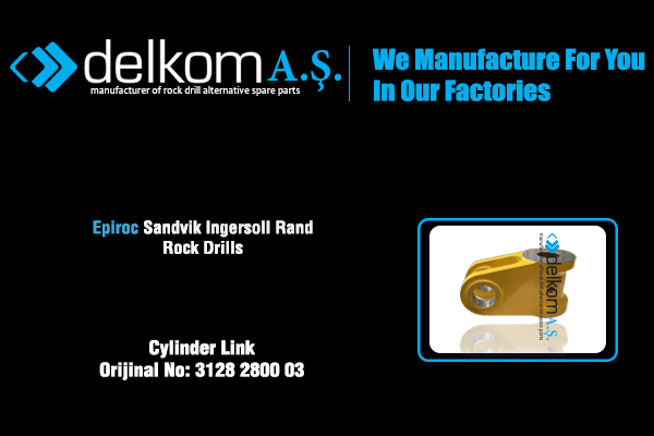 Ana Boom Mafsalı Komple Rock Drill Spare Parts