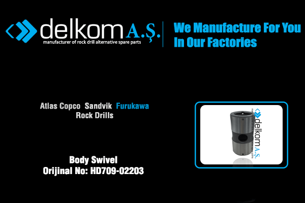 Hava Valfi Rock Drill Spare Parts