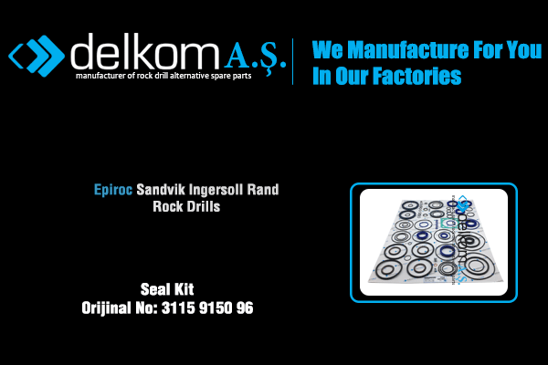 Tabanca Tamir Takımı Rock Drill Spare Parts