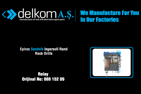 Röle Rock Drill Spare Parts