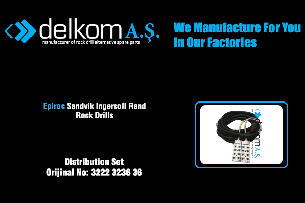 Elektrik Dağıtım Modülü Rock Drill Spare Parts
