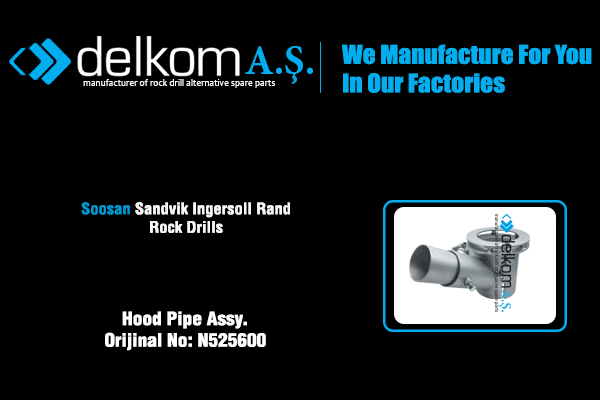 Toz Emiş Gövdesi Komple Rock Drill Spare Parts
