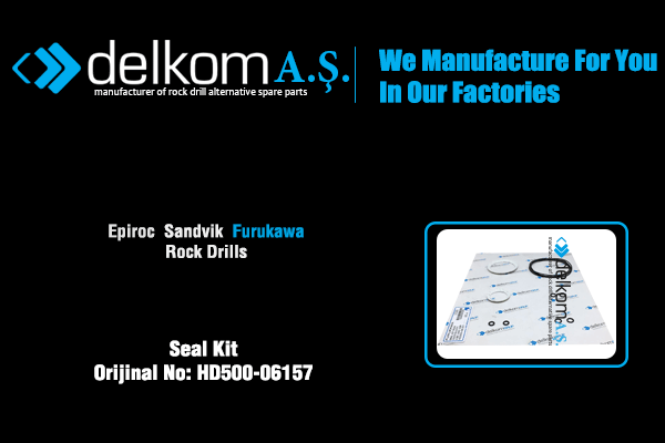 Hidromotor Tamir Takımı Rock Drill Spare Parts
