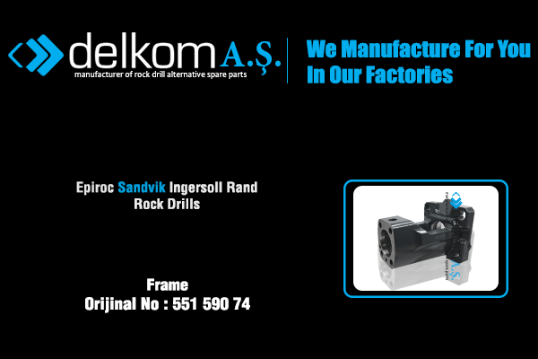 Ön Başlık Rock Drill Spare Parts