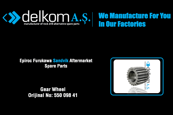 Yürüyüş Redüktörü Aktarma Dişlisi Alt