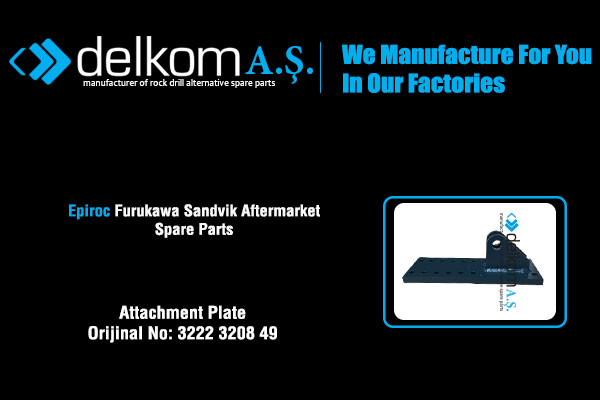Lift Bağlantı Tablası Rock Drill Spare Parts