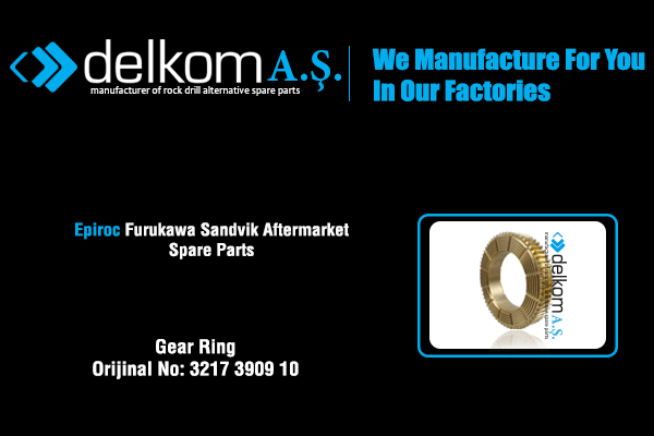 Gear Ring Rock Drill Spare Parts