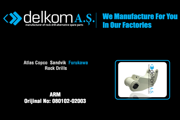 ARM Rock Drill Spare Parts