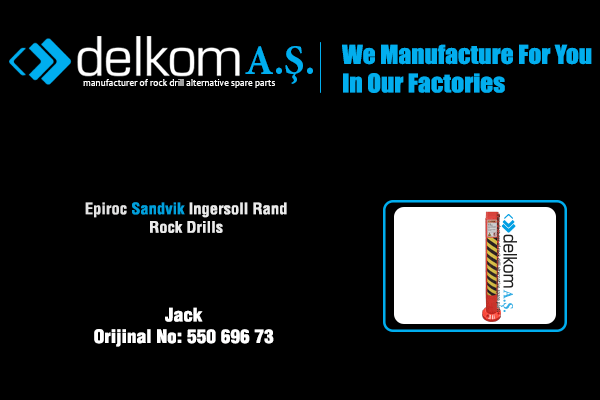 Jack Rock Drill Spare Parts