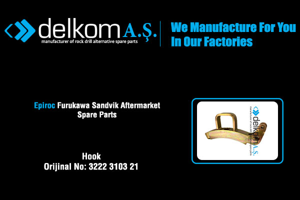 Hook Rock Drill Spare Parts